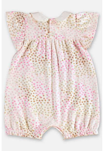 Macaquinho Estampado para Bebê Menina Up Baby