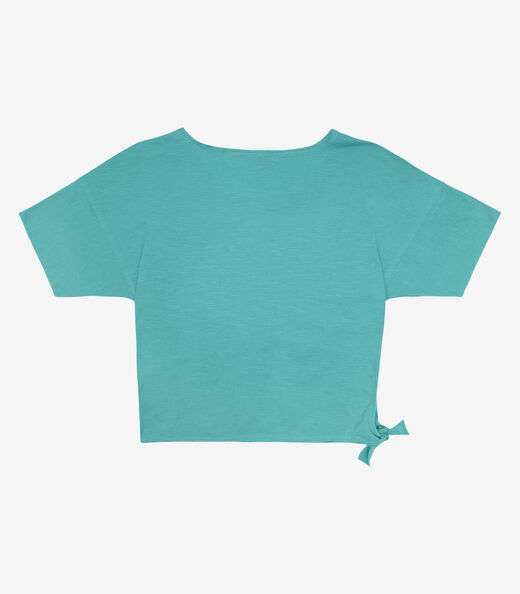 Blusa Infinita Cor Meia Malha Verde