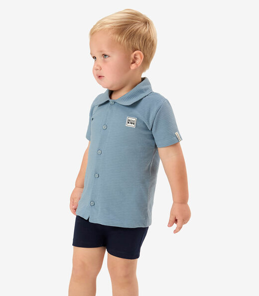 Image_Conjunto Camisa Com Bermuda Infantil Rovi Kids Azul