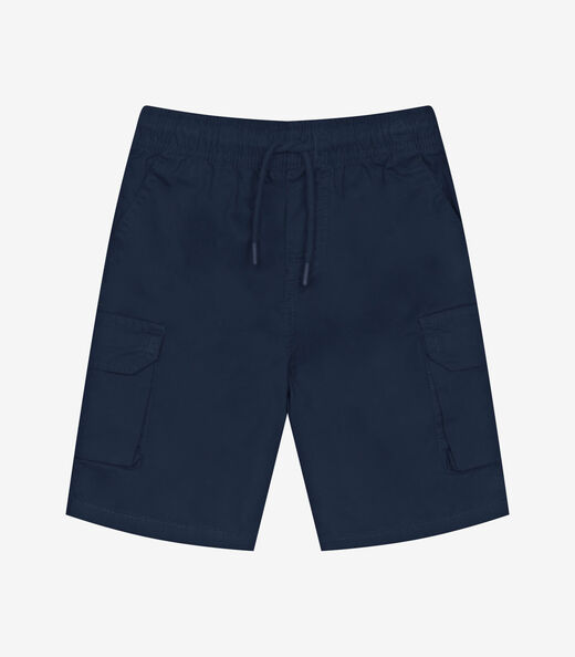 Conjunto Infantil Camiseta Com Bermuda Trick Nick Bege