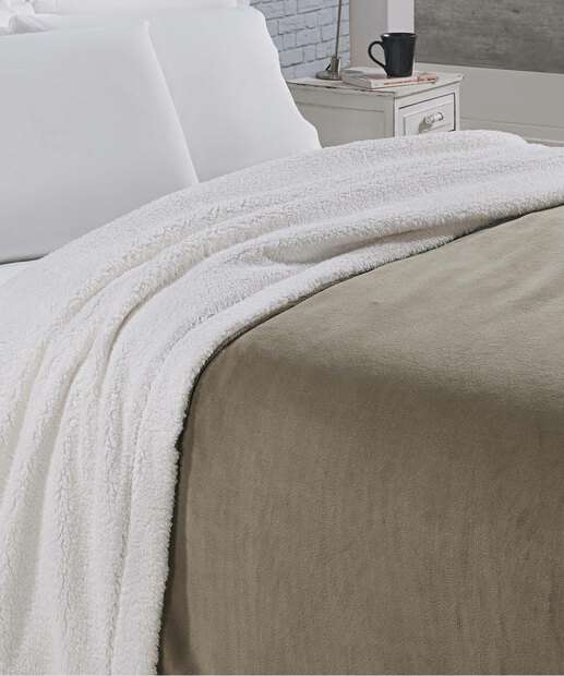 Manta Solteiro Lisa Fleece Andreza 1 Peça 