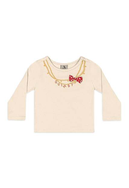 Conjunto Bebê Blusa Saia Quimby