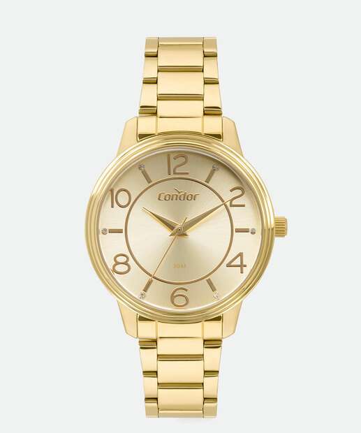  Kit Relógio Feminino Condor CO2035NHB/K4D