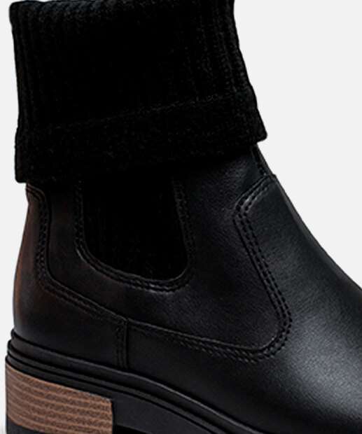 Bota Feminina Chelsea Cano Curto Salto Grosso Dakota 
