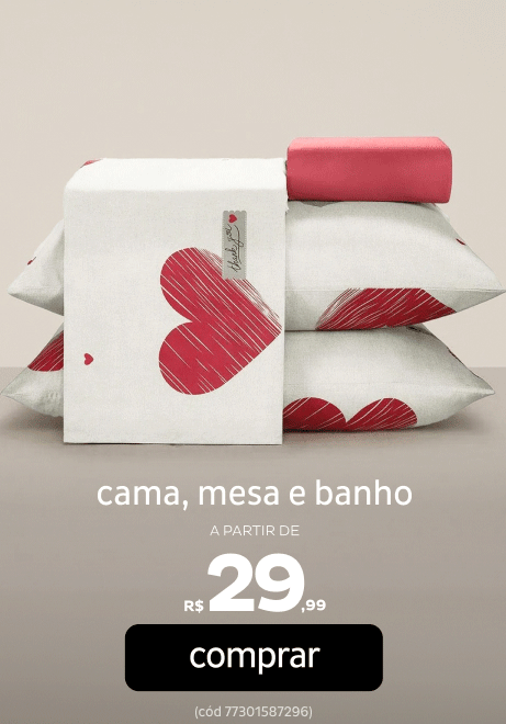 Cama e Banho a partir de R$29,99