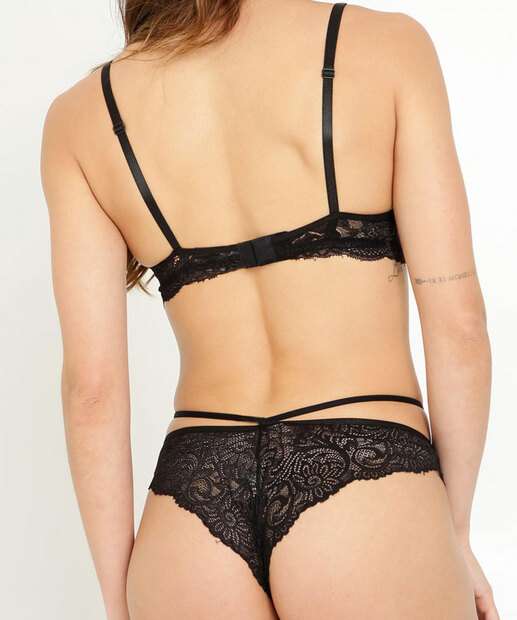 Sutiã De Renda Triângulo Com Bojo Marisa
