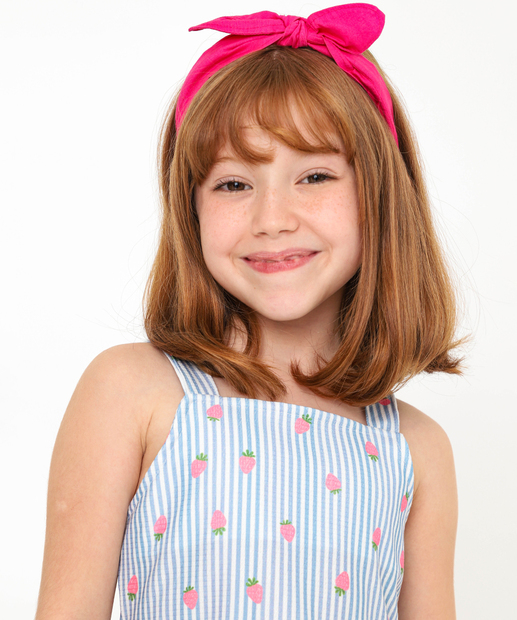 Conjunto Infantil Estampado Marisa Tam 4 a 10 Off White