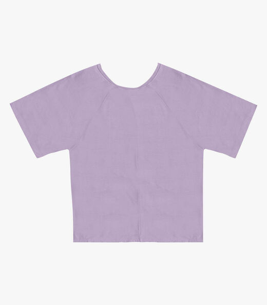 Blusa Feminina Lisa Infinita Cor Roxo