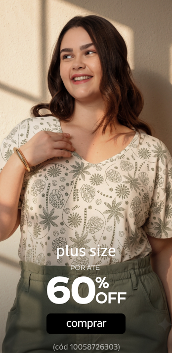 Plus Inverno por até 60% OFF