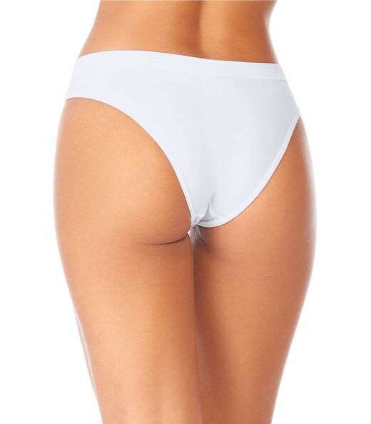 Calcinha Tanga Sem Costura Zee Rucci Branco