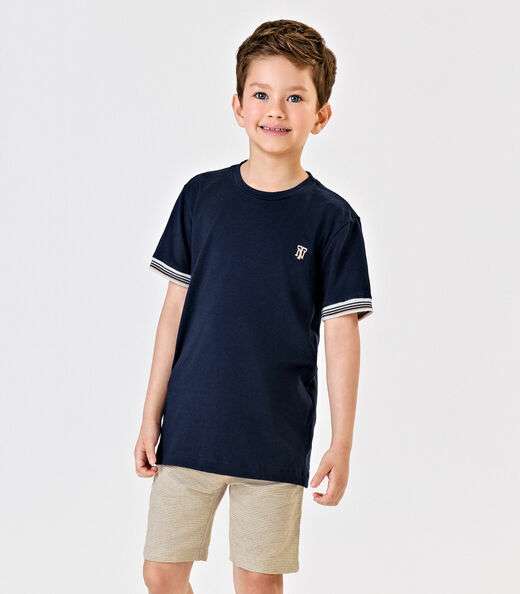 Camiseta masculina Trick Nick Azul
