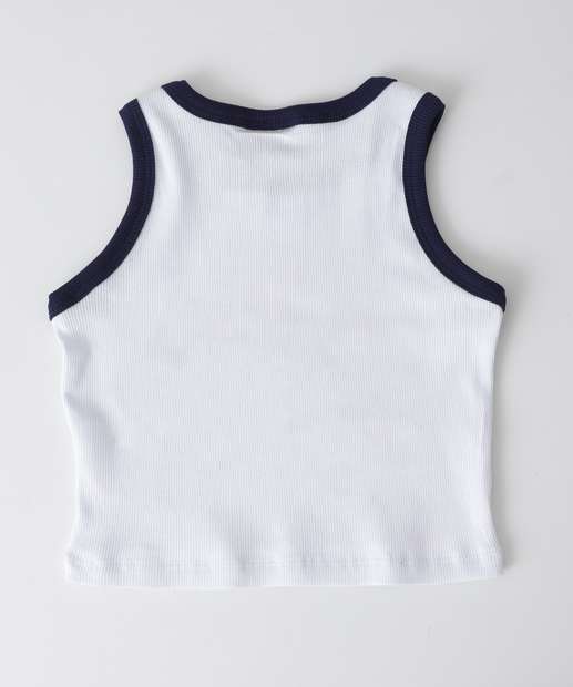 Blusa Infantil Regata Canelada Hello Kitty Sanrio Tam 4 a 10