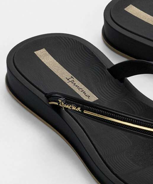 Chinelo Feminino Ipanema Glow Preto