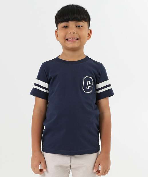 Image_Camiseta Infantil Estampada MR Tam 4 a 10 Azul