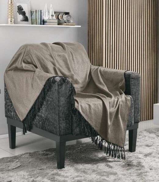 Image_Manta Para Sofá 1,70m x 1,40m Turim Adomes Bege