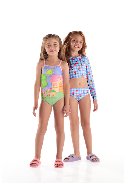 Maiô Infantil em Malha UV DRY Quimby