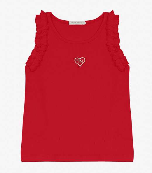 Image_Regata Infantil feminina em Ribana 2x1 Trick Nick Vermelho