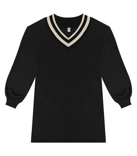 Vestido Feminino Moletom Rovitex Preto