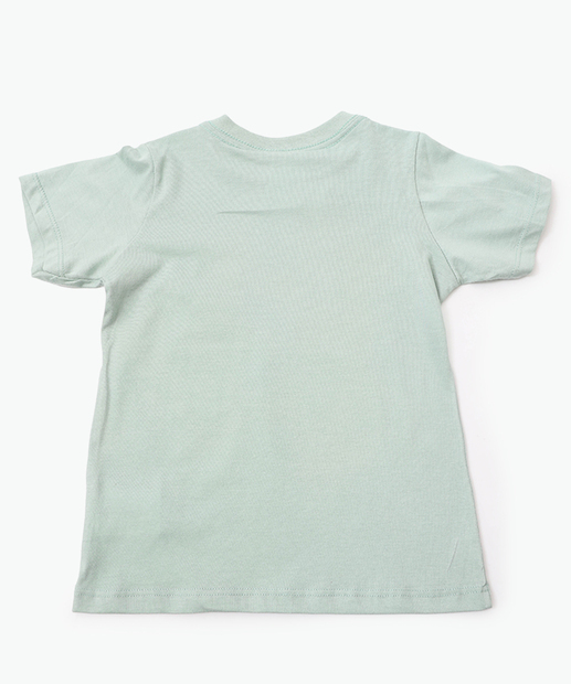 Camiseta Infantil Estampa Jacaré Marisa Tam 1 a 3 Verde