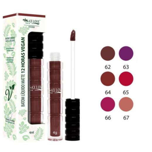 Image_Batom Líquido 12 Horas Vegano Cor: 63 Max Love