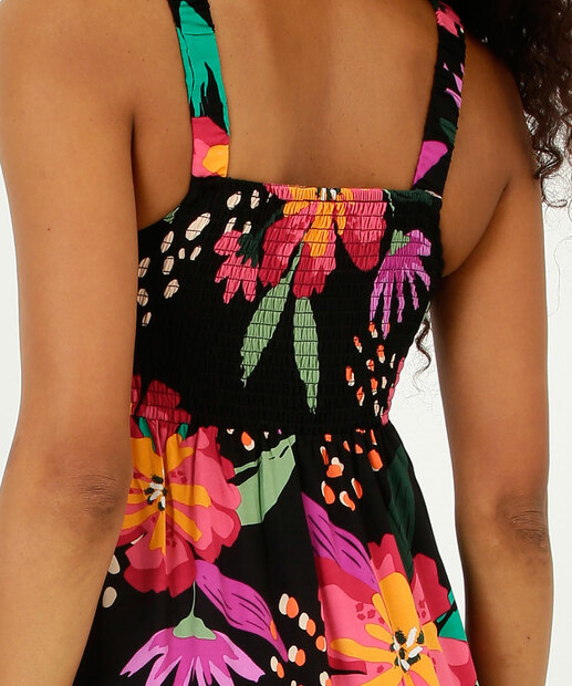 Vestido Longo Feminino Estampa Floral Marisa