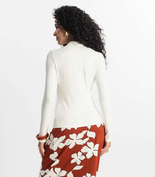 Blusa Feminina Rovitex Bege