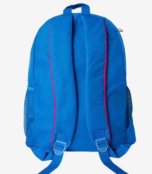 Mochila Escolar Feminina Com Chaveiro De Pvc Clio Azul