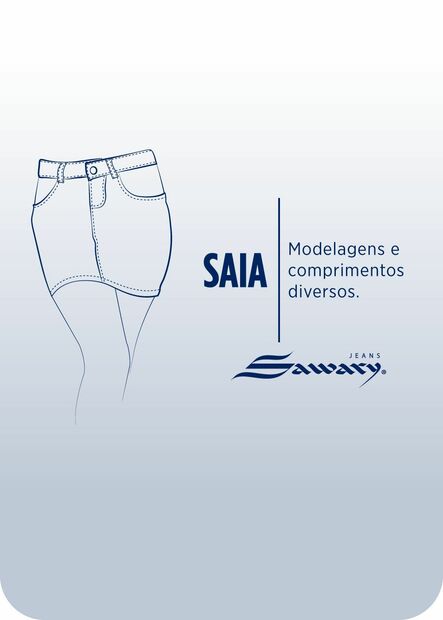 Saia Jeans Sawary - 282701