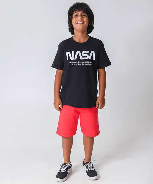 Image_Bermuda Juvenil Moletom Botonê Marisa Tam 10 a 16 Vermelho