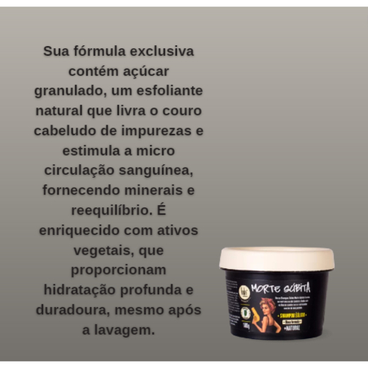 Shampoo Lola Morte Subita Solido 100g