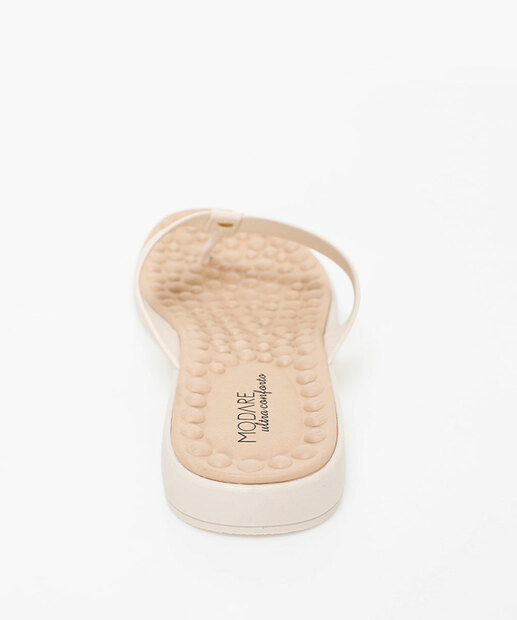 Rasteirinha Feminina Conforto Modare Off White