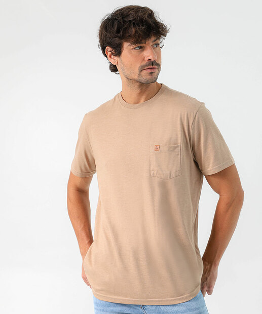 Image_Camiseta Masculina Marisa Marrom