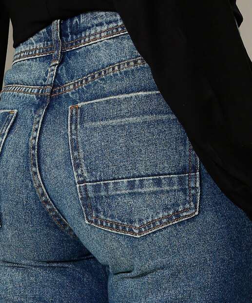 Calça Jeans Reta Feminina Marisa