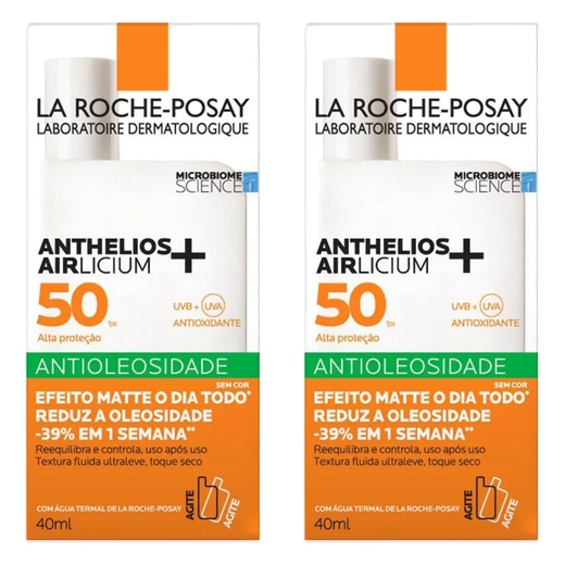 Image_Kit com 2 Unidades de Protetor Solar Facial La Roche-Posay Anthelios Airlicium A