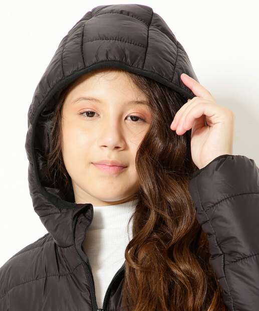 Jaqueta Juvenil Puffer Capuz Marisa Tam 10 a 16