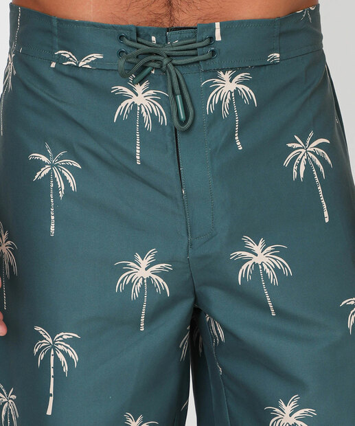 Bermuda Masculina Surf Coqueiros Marisa Verde
