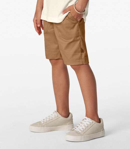 Conjunto Camiseta e Bermuda Trick Nick Bege
