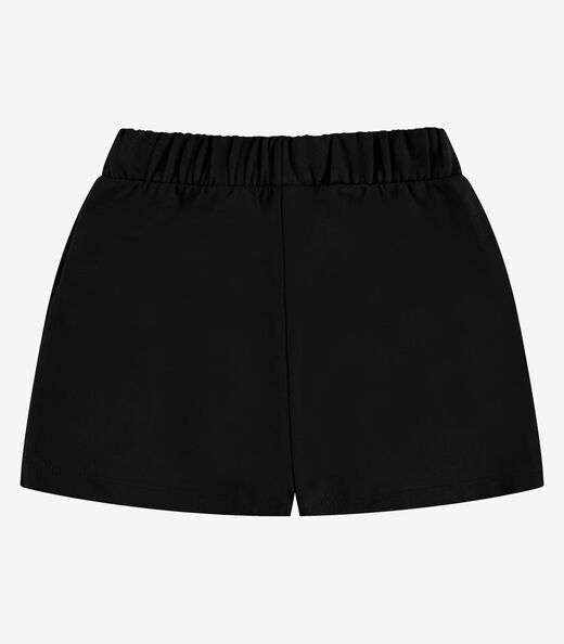 Shorts Saia Moletom Rovi Kids Preto
