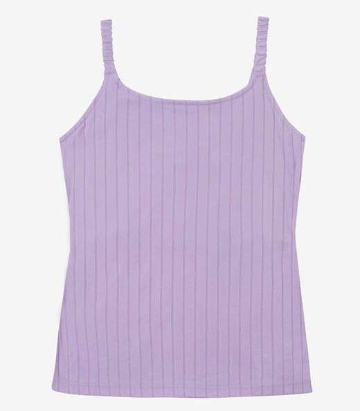Blusa Feminina De Alça Seletc Roxo