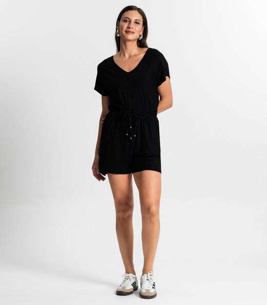 Macaquinho Feminino Rovitex Preto