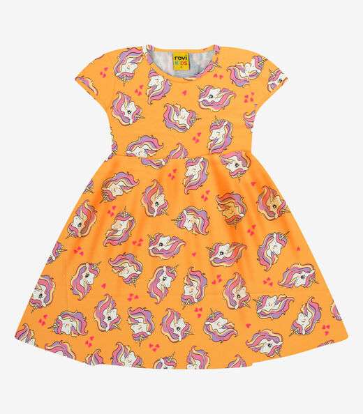 Image_Vestido Cotton Rovi Kids Laranja