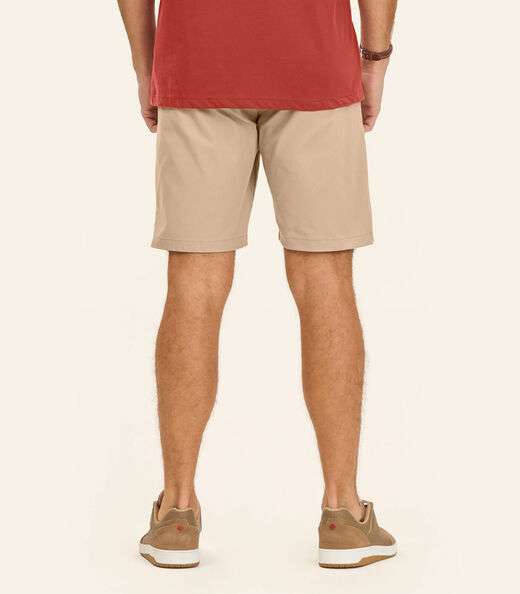 Bermuda Masculina em sarja Diametro Marrom