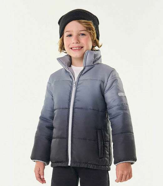 Jaqueta Infantil Masculina Trick Nick Cinza
