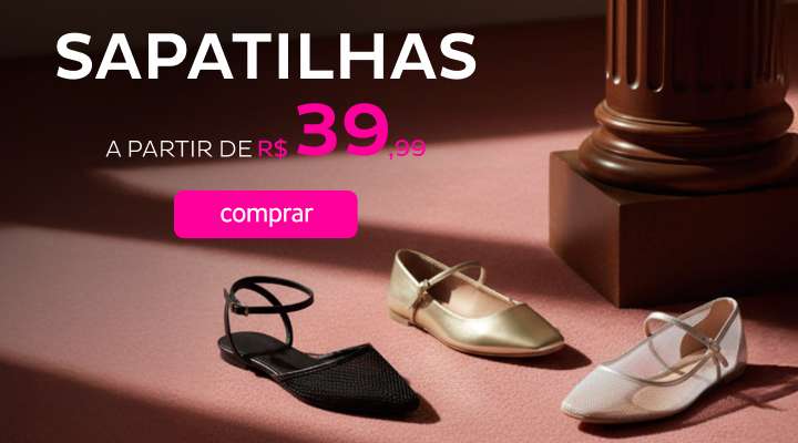 Sapatilhas a partir de 39,99