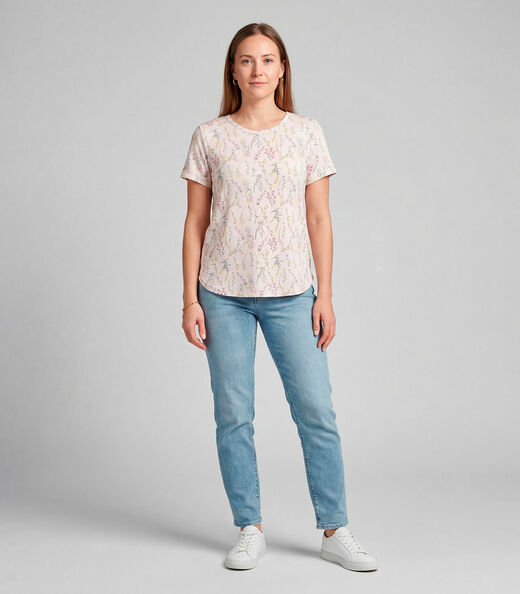 Blusa Feminina Infinita Cor Rosa