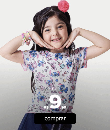 Infantil a partir de R$9,99
