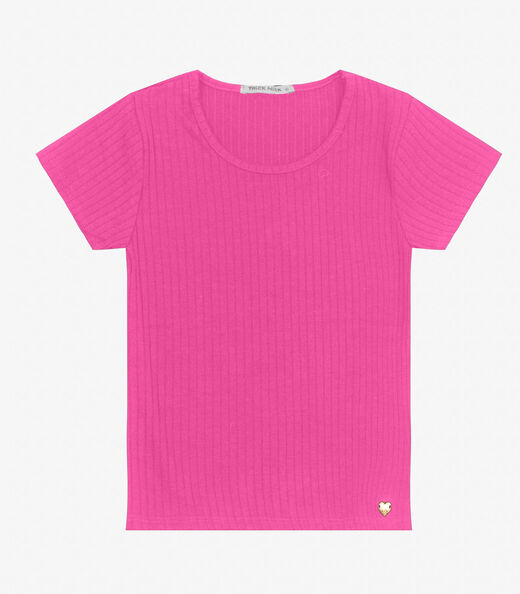 Image_Blusa Infantil Feminina Canelada Trick Nick Rosa