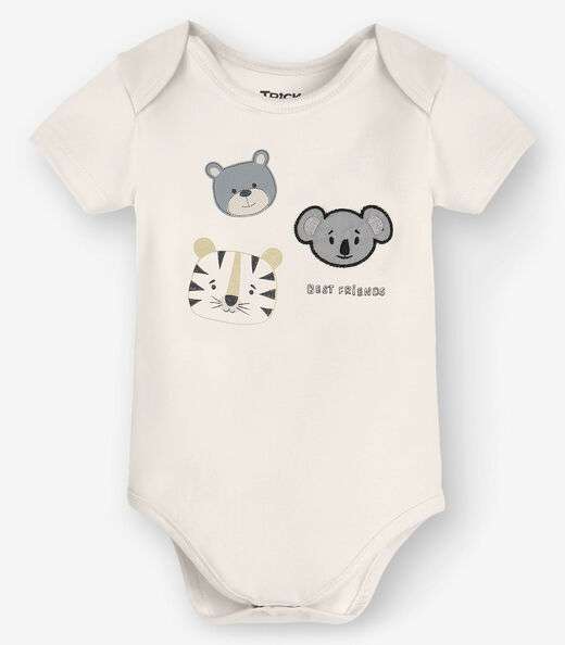 Image_Body Menino Cotton  Leve Bege