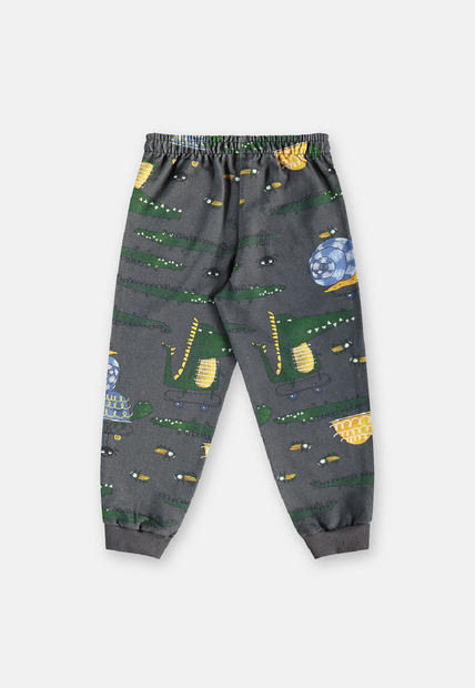 Conjunto Pega-Pega Jaqueta Calça Três e Já