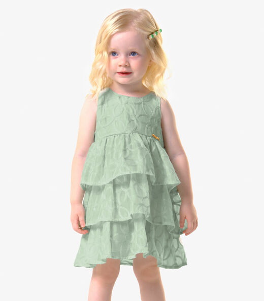 Image_Vestido Menina Infantil Poly Bordado Trick Nick Verde